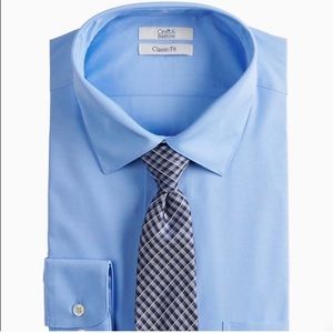 Men’s Croft & Barrow Classic Fit dress shirt and tie set is certainly the latter